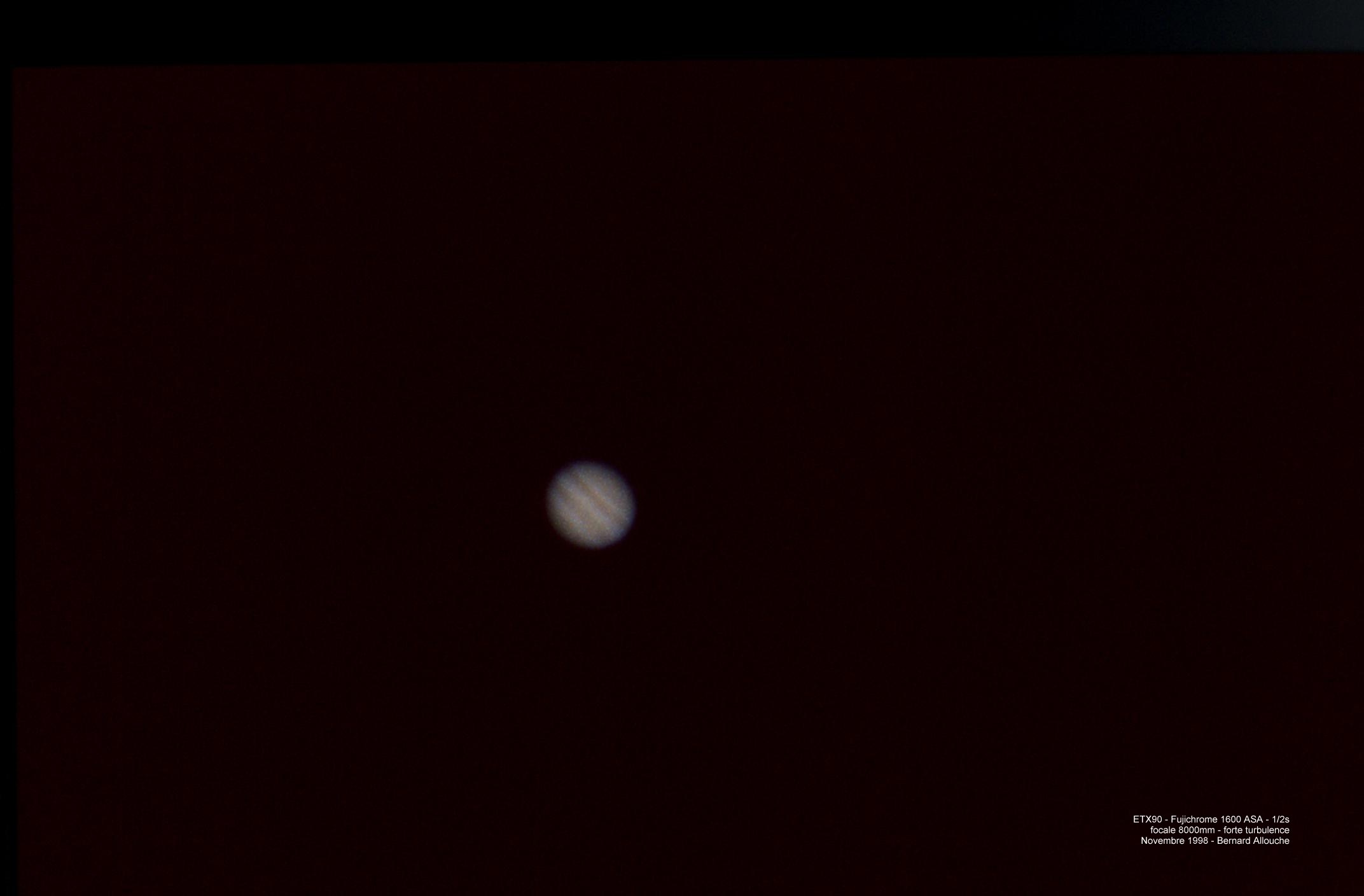 Opposition de jupiter en 1998