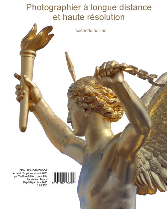 Couverture du livre « Photographier à longue distance et haute résolution »