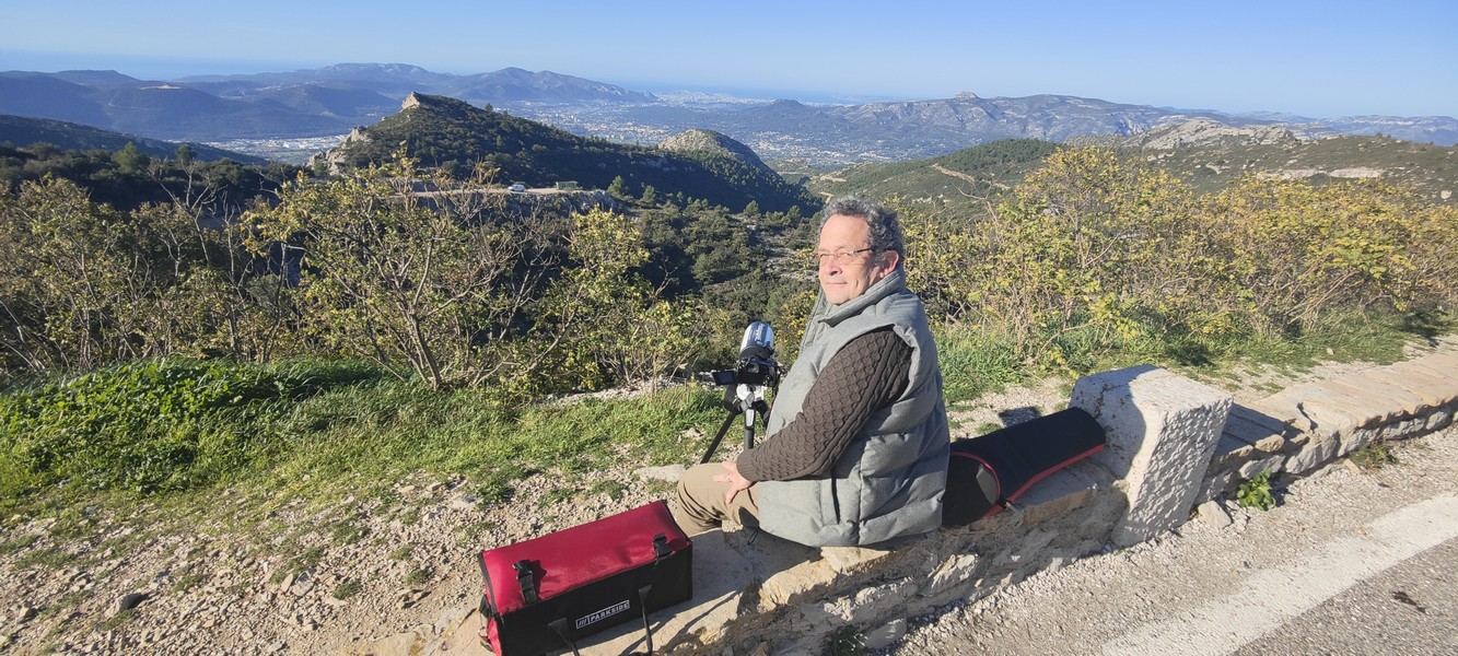 Vue d’ensemble du lieu de prise de vue